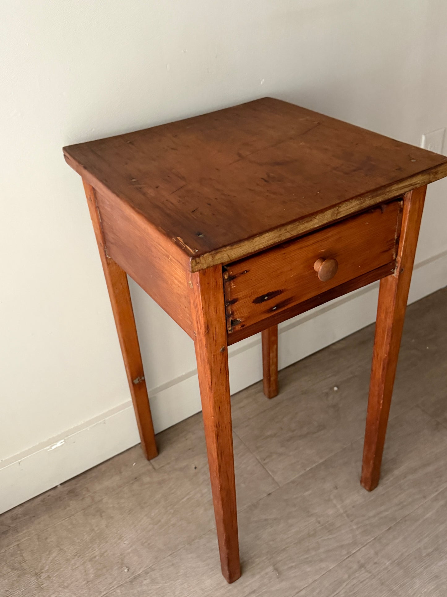 Pine side table