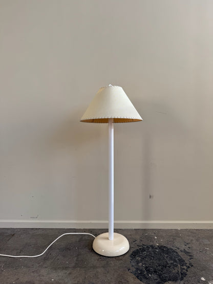 White floor lamp