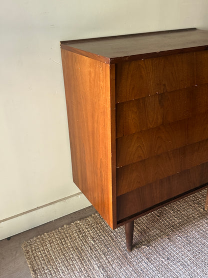 Walnut tallboy