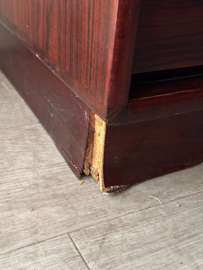 Rosewood tallboy dresser