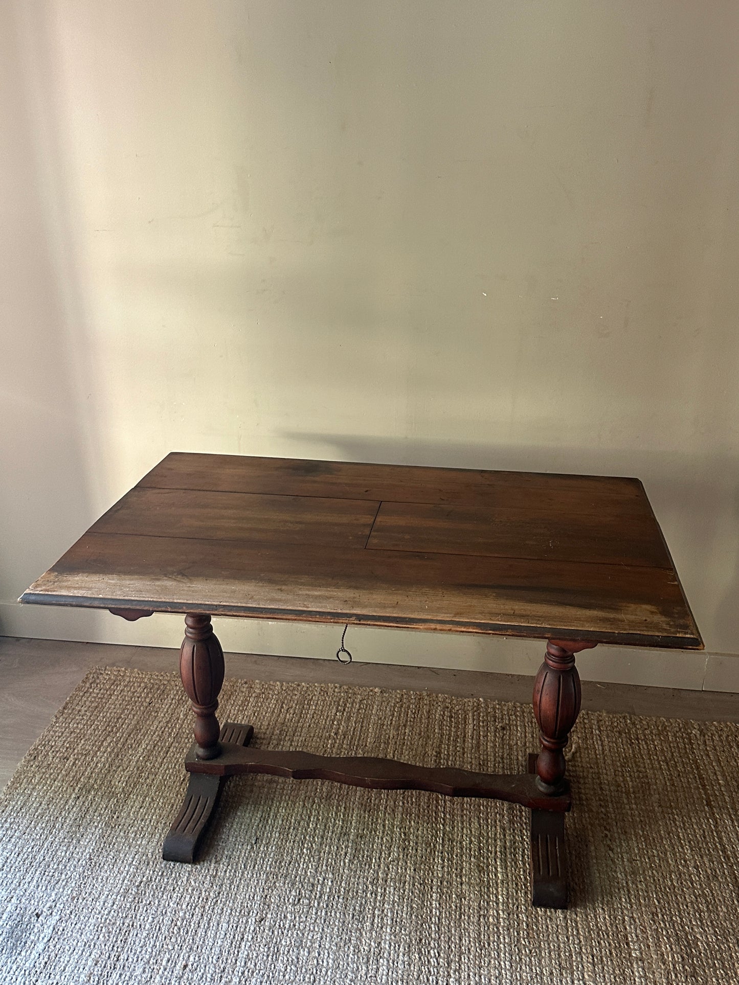 Pine console table