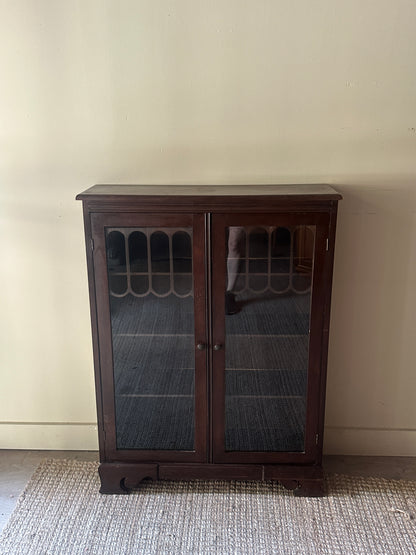 Mahogany display case