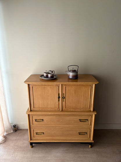 Walnut gentlemen’s dresser
