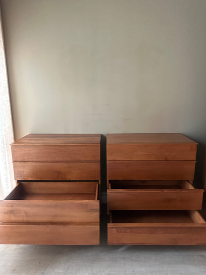 Pine dresser left