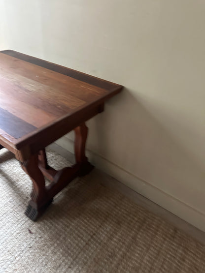 Oak library table