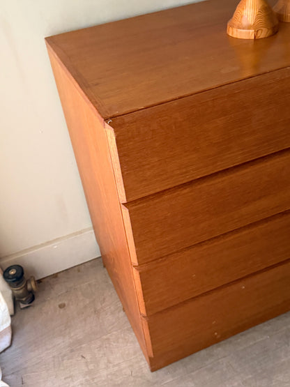 Vitre Danish teak dresser