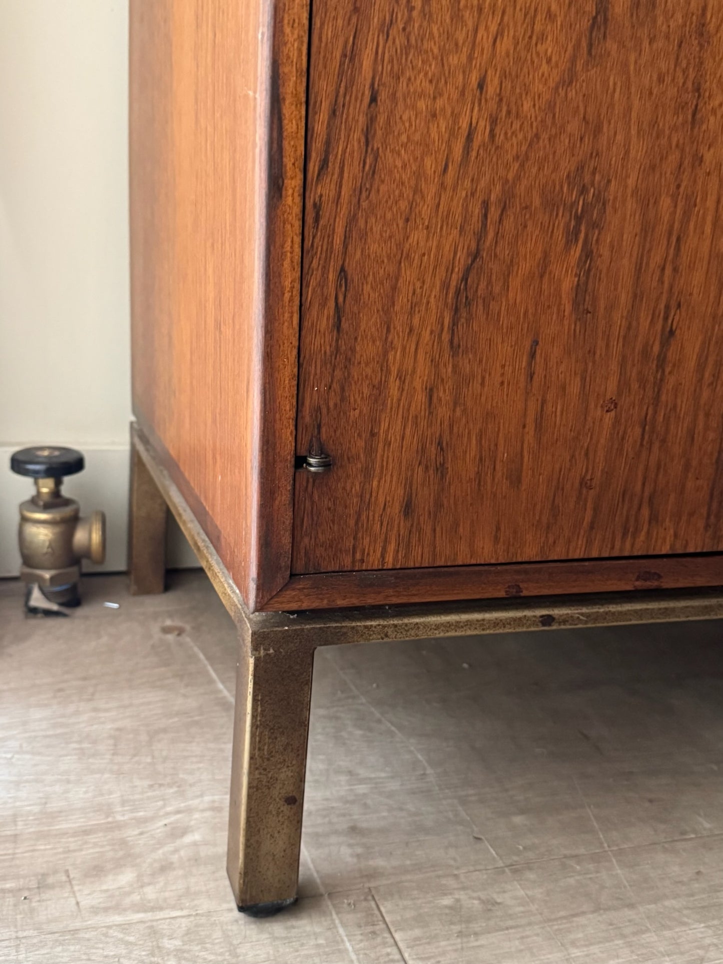 Walnut credenza