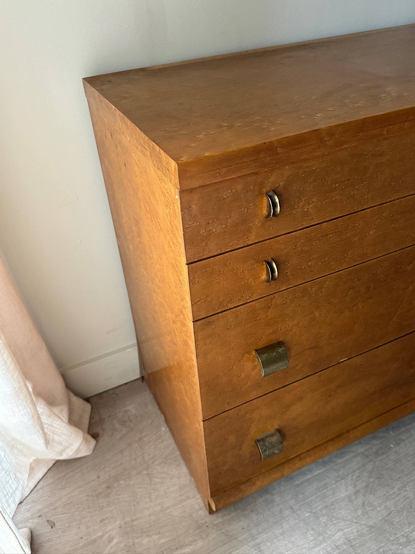 Birds Eye maple dresser