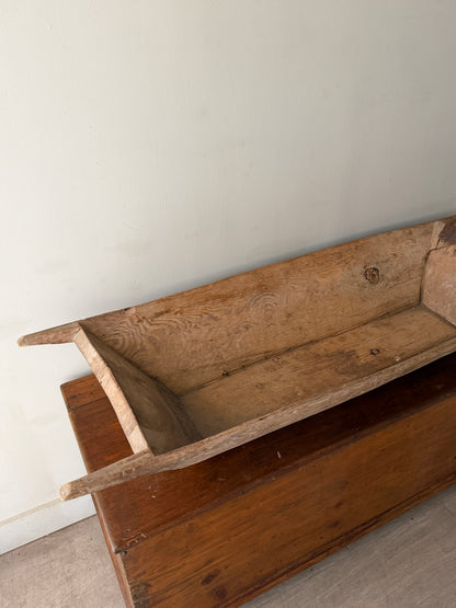 Large pine trough