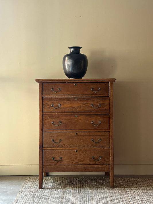 Oak tallboy