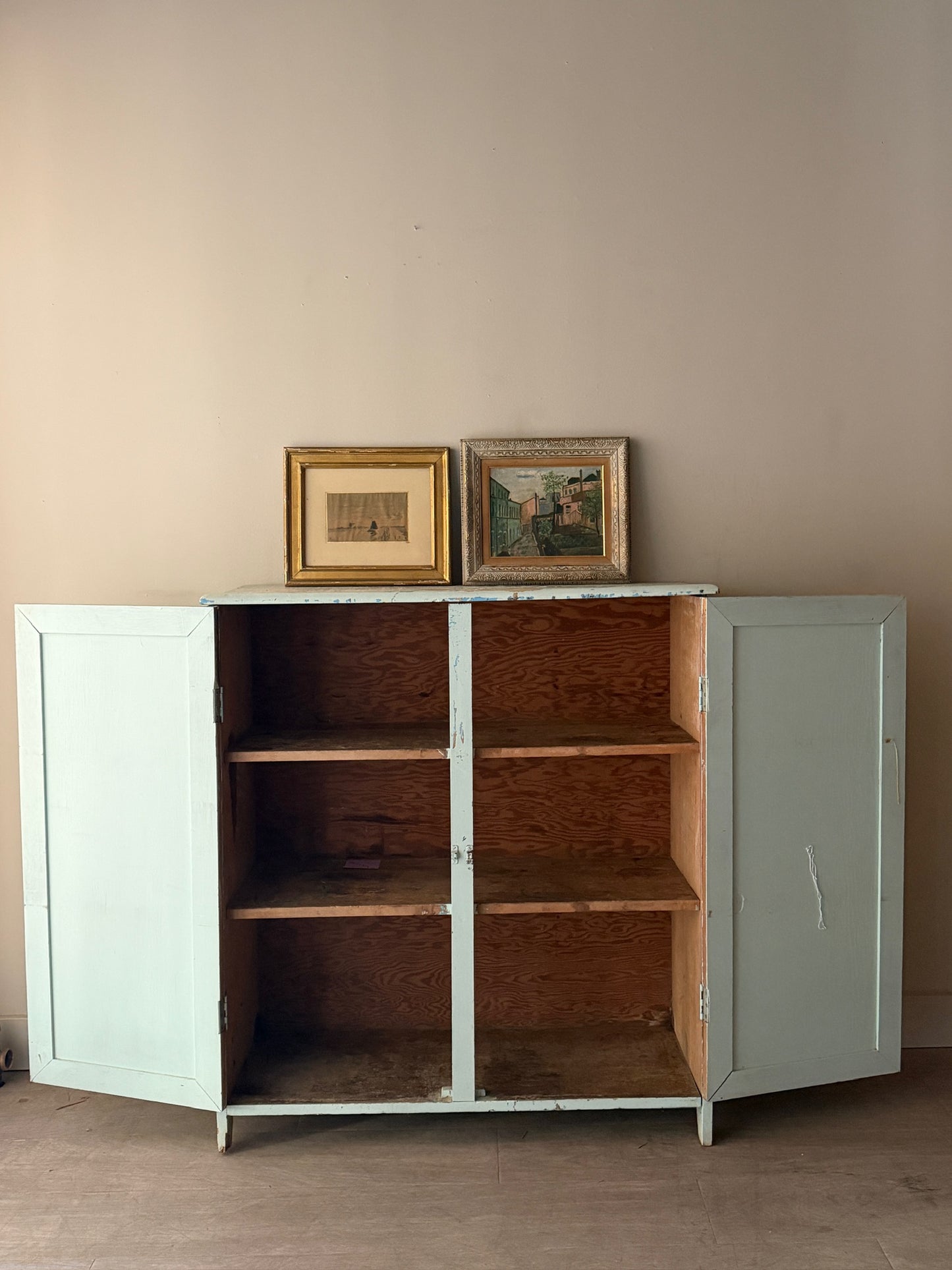 Farmhouse painted cupboard