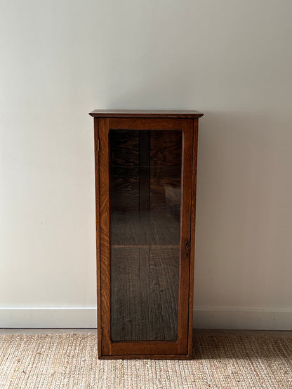 Oak display case