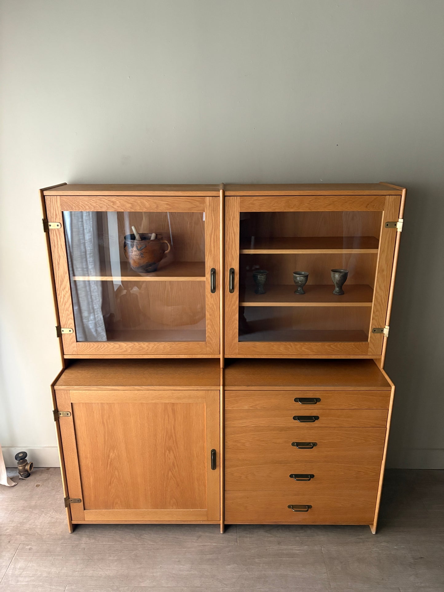 Lyby Mobler Danish oak hutch