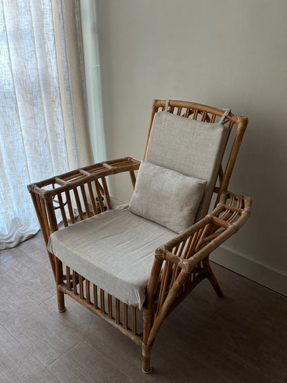 Bamboo arm chair