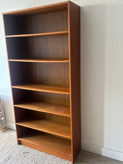 Teak shelves