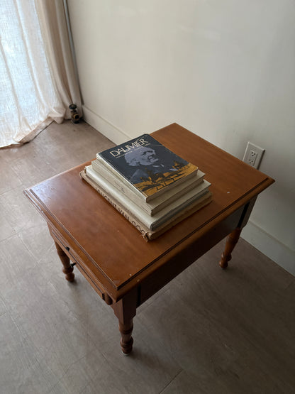 Maple side table