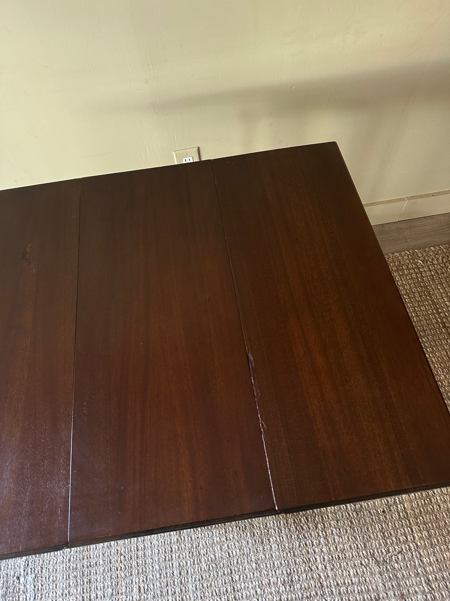 Mahogany gate leg