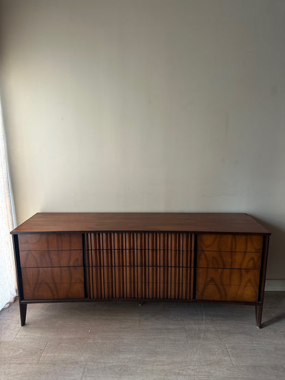 Walnut sculptural dresser