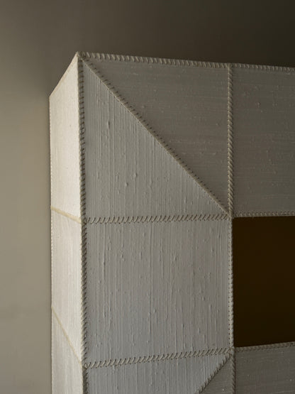 XL sculptural light box/shade/wall hanging