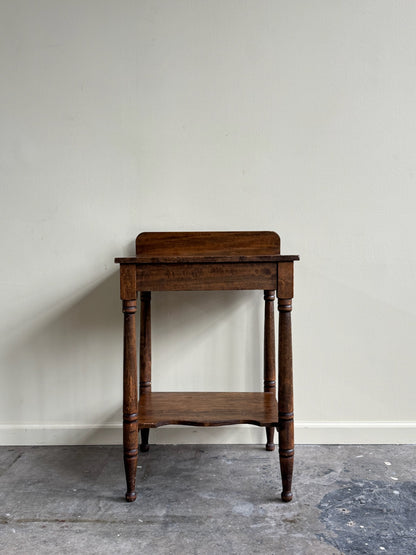 Mid-Atlantic Sheraton pine washstand