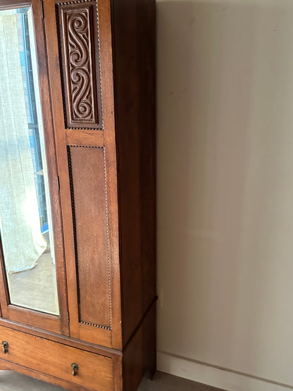 Oak armoire
