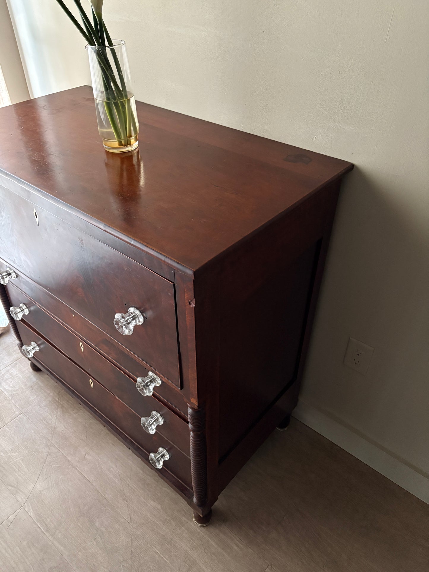 Sheraton cherry butler’s dresser
