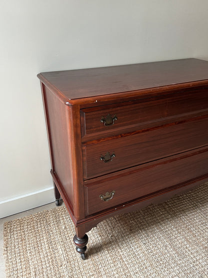 Mahogany depression dresser