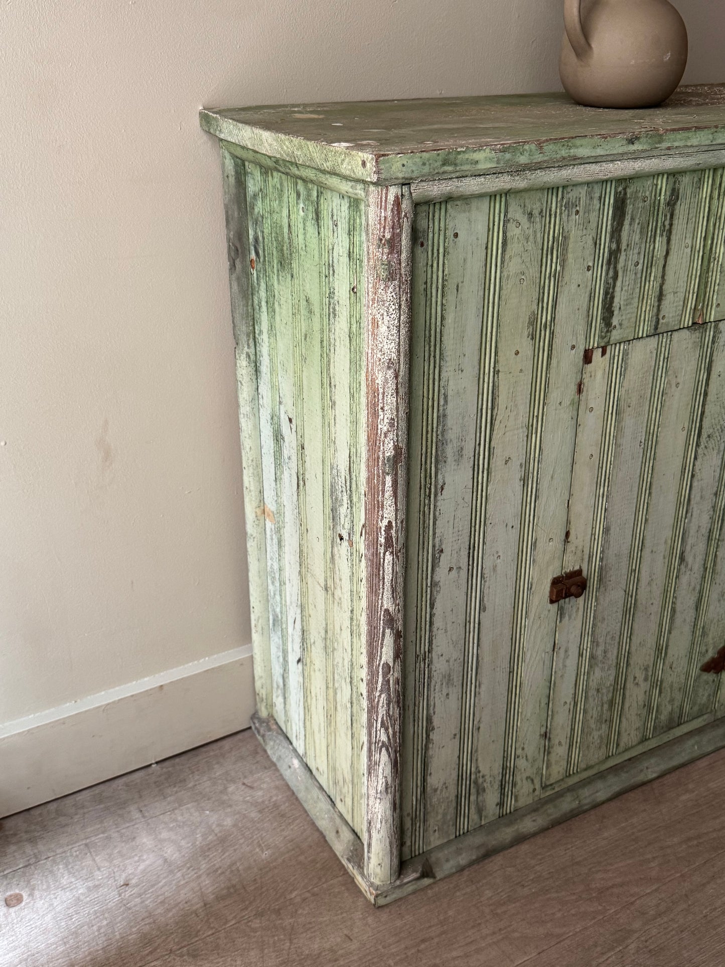 Green Painted Cabinet