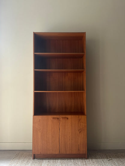 Danish teak bookshelf