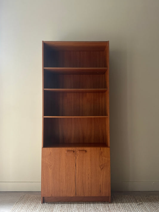 Danish teak bookshelf