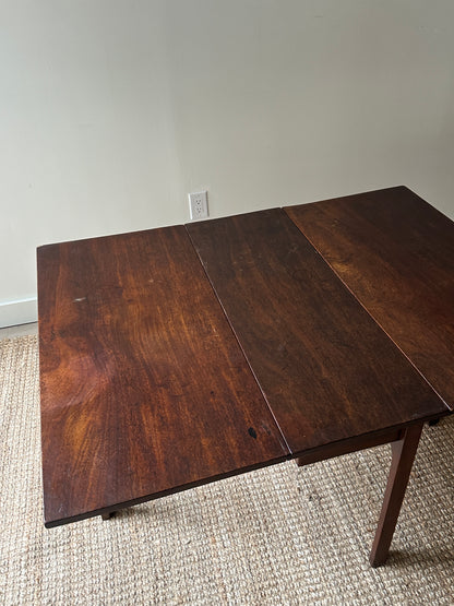 Walnut drop leaf