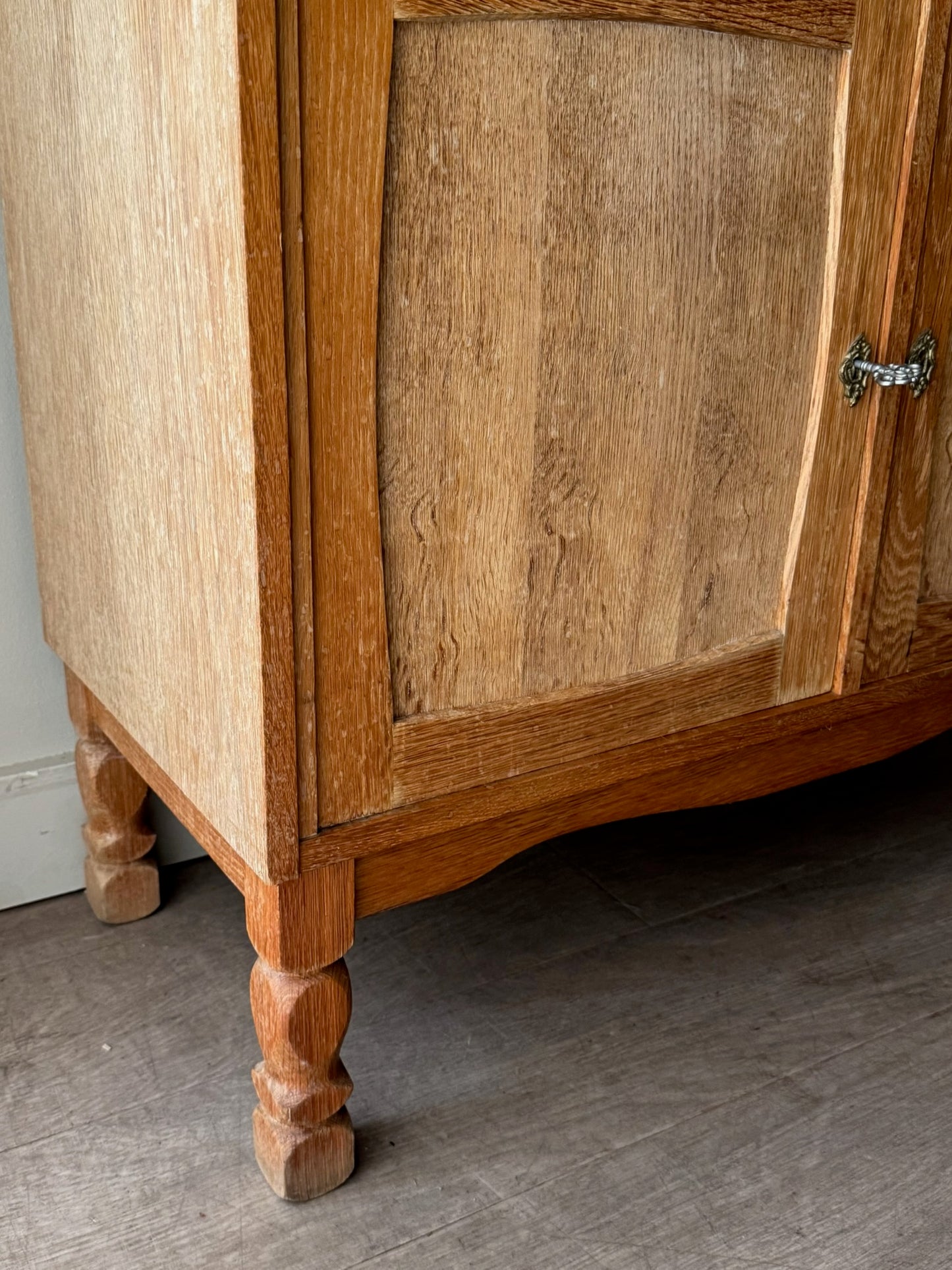Henning Kjaernulf Danish oak bookcase cabinet