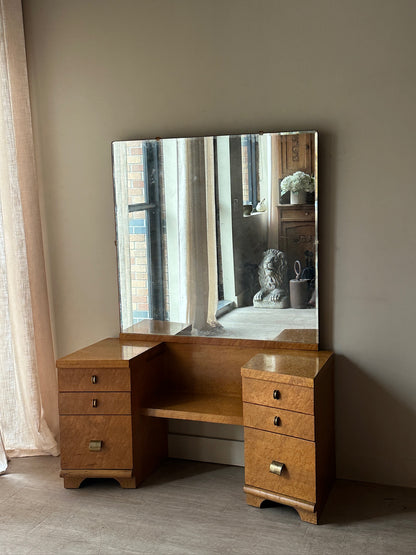 Birds Eye maple vanity