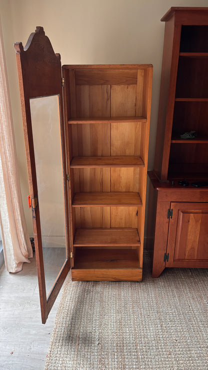 Oak Display bookcase