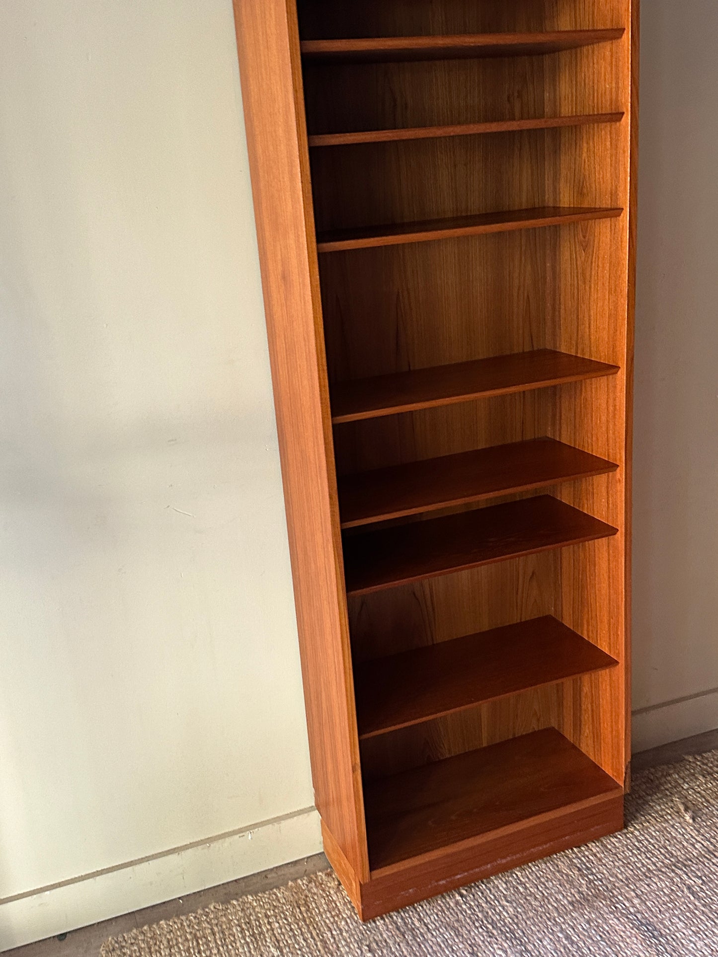 Teak bookshelf