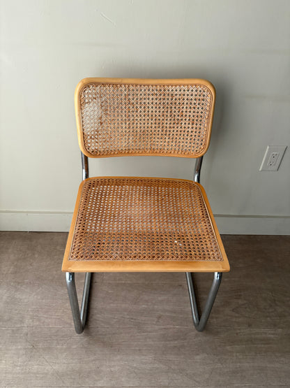 Cesca dining chair (stains)