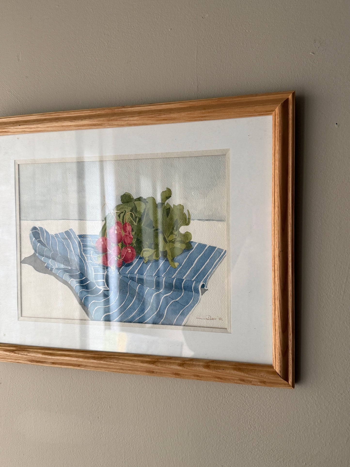 American kitchen still life. Signed 1984.