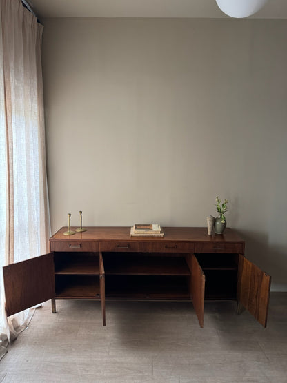 Walnut credenza
