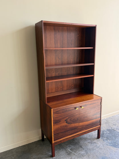 1970s IKEA rosewood bookcase cabinet