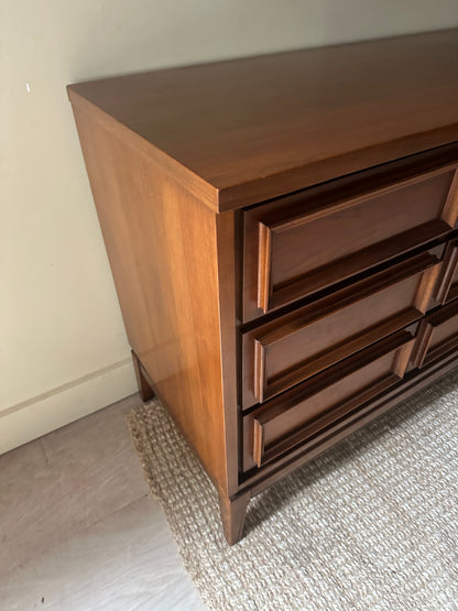Dixie walnut dresser