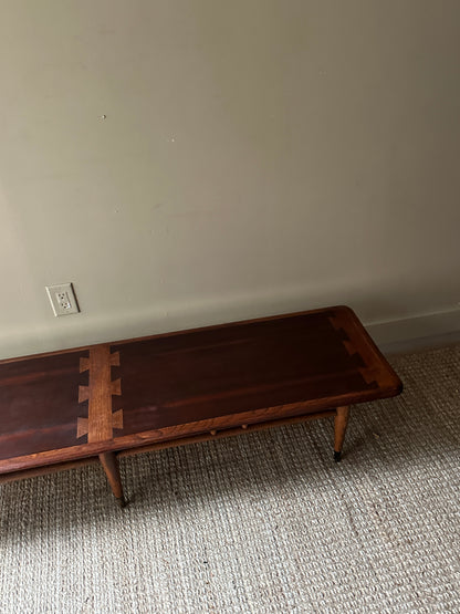 Walnut lane coffee table