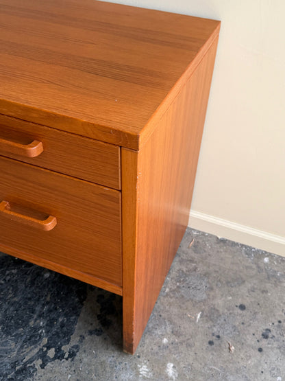 Danish teak credenza