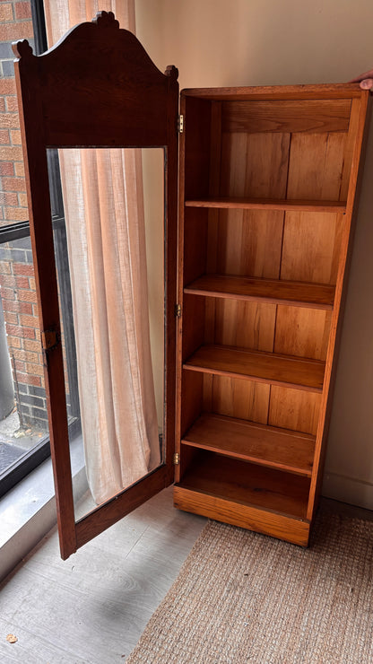 Oak Display bookcase