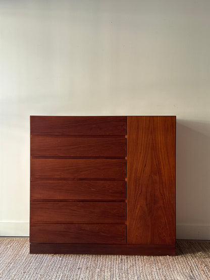 Teak gentleman’s dresser