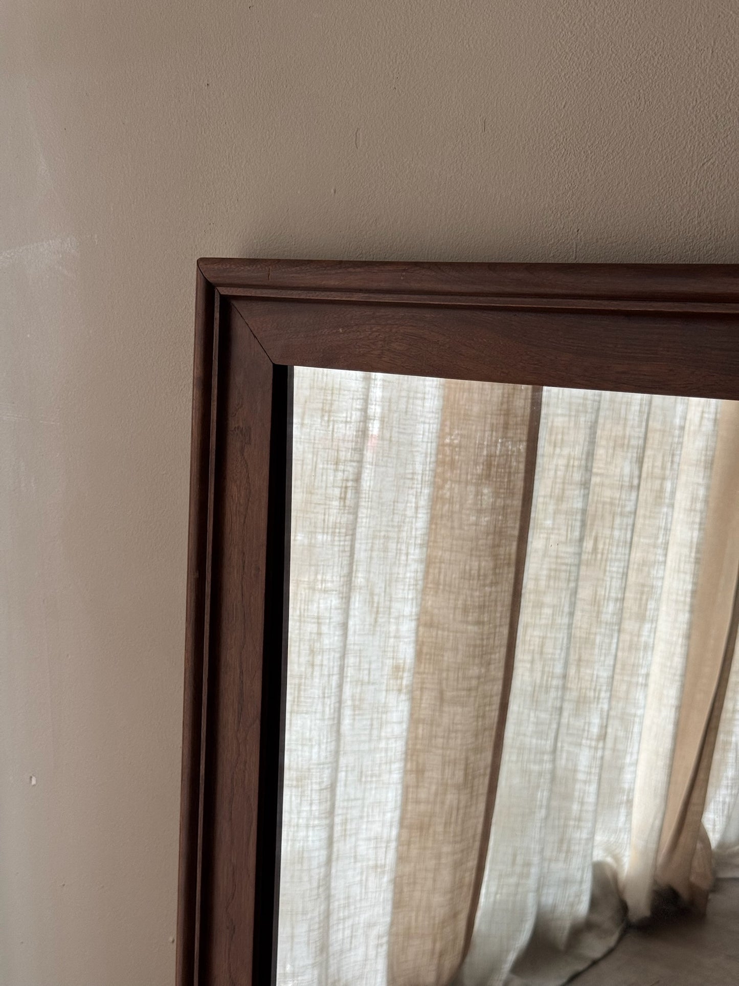 Walnut mirror