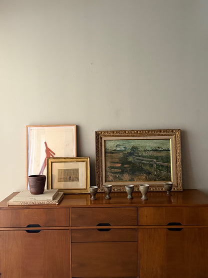 Kroehler walnut credenza