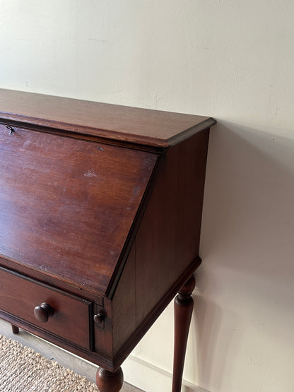 Colonial revival drop front desk