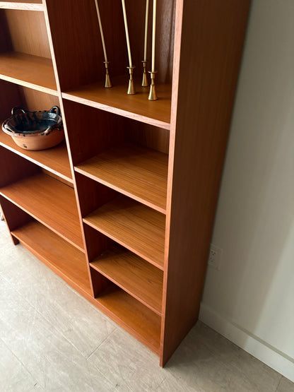 Danish teak bookcase