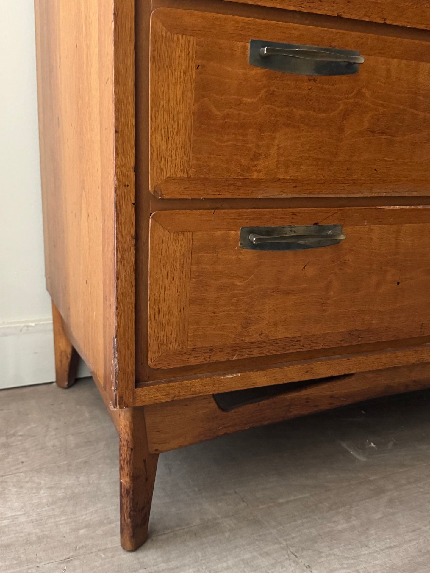 Walnut gentlemen’s dresser