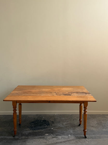 Sheraton pine drop leaf table